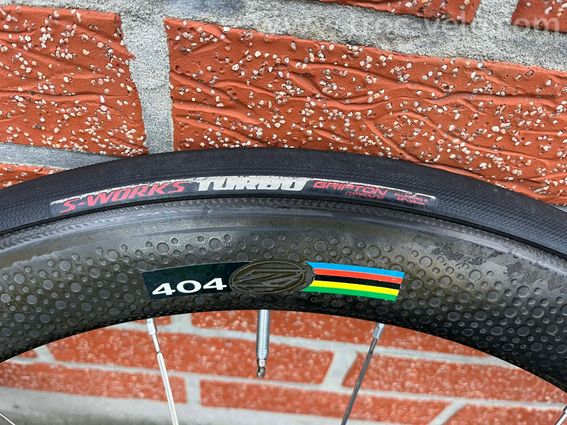 Roues ZIPP 404 carbone Boyaux  - 3
