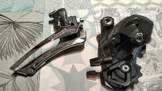 Dérailleurs AV/AR Shimano Ultegra 6700 10v