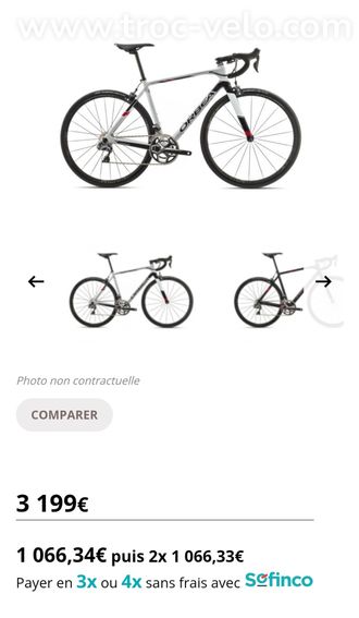  Velo de route orbea orca MI20 transmission DI2 electrique  - 5