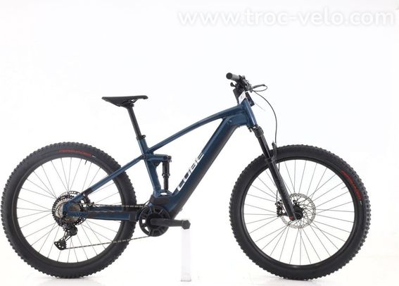Produit Reconditionne Cube Stereo Hybrid Race Xt Velo Vtt Electrique Tres Bon Etat