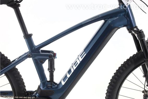 Produit Reconditionne Cube Stereo Hybrid Race Xt Velo Vtt Electrique Tres Bon Etat - 2