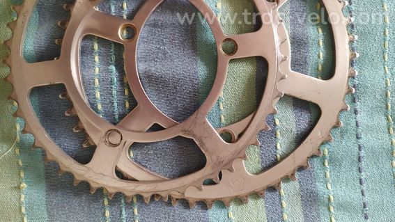 Plateau pédalier vintage BCD 116 - 3 et 6 branches - 4