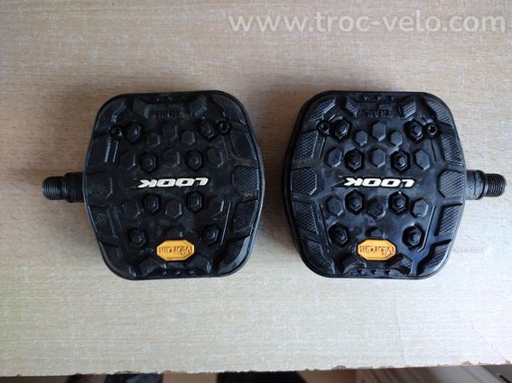 pédales look trail grip noires - 2