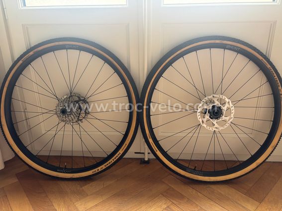 Paire de roues Gravel Mason x Hunt 650B Adventure Sport Disc.