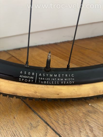 Paire de roues Gravel Mason x Hunt 650B Adventure Sport Disc. - 2