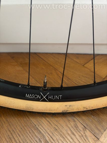 Paire de roues Gravel Mason x Hunt 650B Adventure Sport Disc. - 3