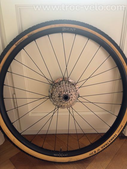 Paire de roues Gravel Mason x Hunt 650B Adventure Sport Disc. - 5