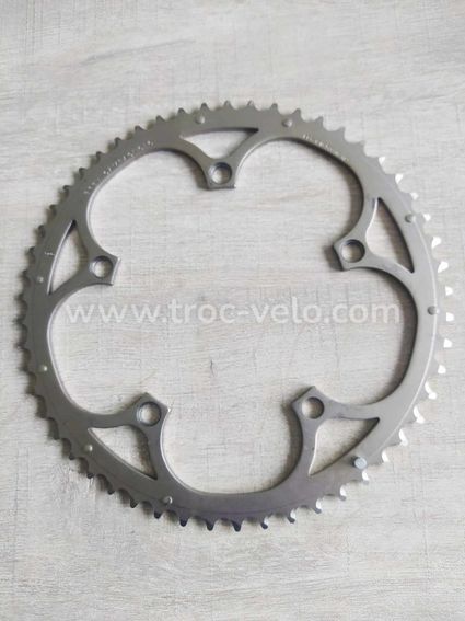 Plateau Campagnolo Super Record 11v XPSS 53 Dents - 110BCD, Gris, Neuf D'origine