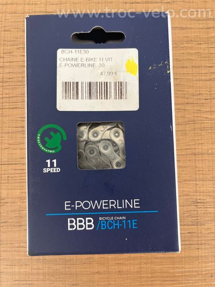 Chaine vélo e-bike BBB 11 vitesses e-powerline