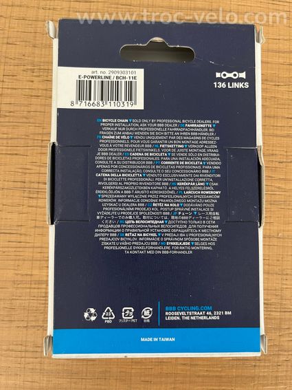 Chaine vélo e-bike BBB 11 vitesses e-powerline - 2