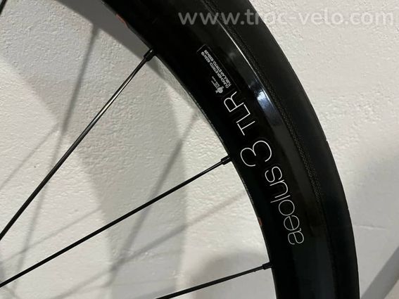 Paire de Roues Bontrager Aeolus 3 tlr Carbone freins sur jante. - 2