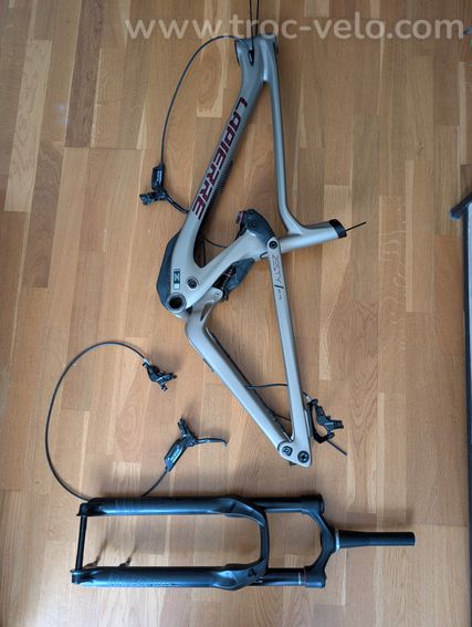 Cadre Lapierre Zesty AM 7.9CF + Fourche + Suspension+ freins - 2