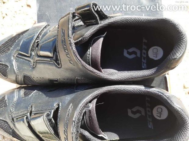 Chaussures Cyclisme sur route Scott Road Comp Noires/Rouges - Taille 40 - 2