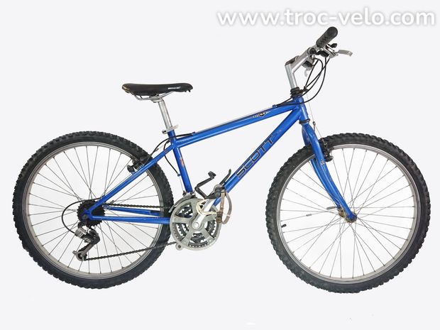 Vélo VTT bleu Scott Timber 26" - 1