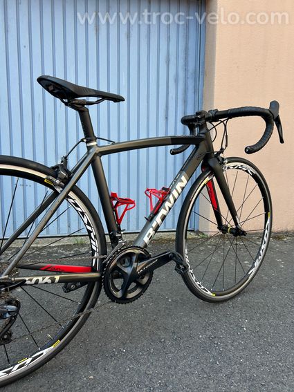 Vélo route Btwin XS fourche carbone