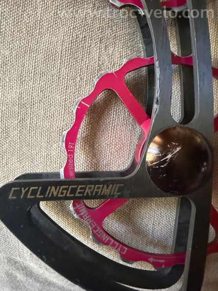 Chape / cage oversized CyclingCeramic 14/19T pour Shimano (11v) - Bon état - 2