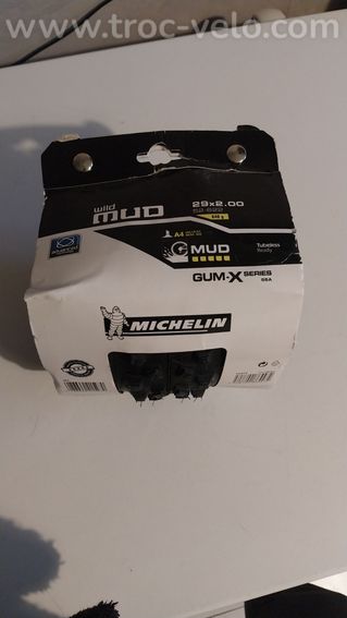 Pneus Michelin Wild Mud 29X2.00 Tubeless Ready Advanced - 2