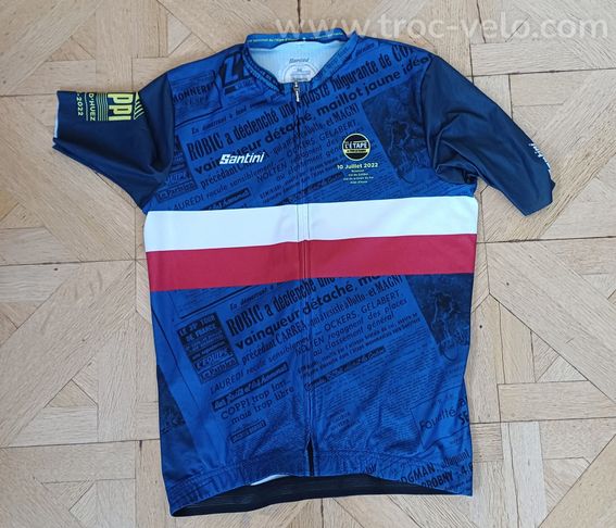 Maillot TDF santini Alpe d'Huez - 2