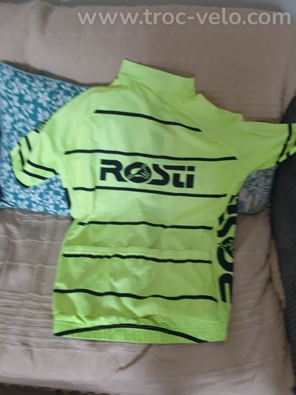 Maillot M/C Rosti  jaune Taille XL - 2