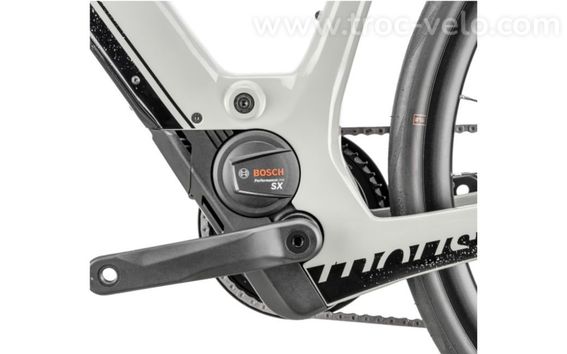 Vélo de route électrique MOUSTACHE BIKES Dimanche 28 Road 4 Gris Taille S - 2025 - 2