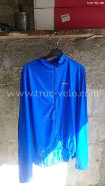 Coupe vent bicycle line bleu - 2
