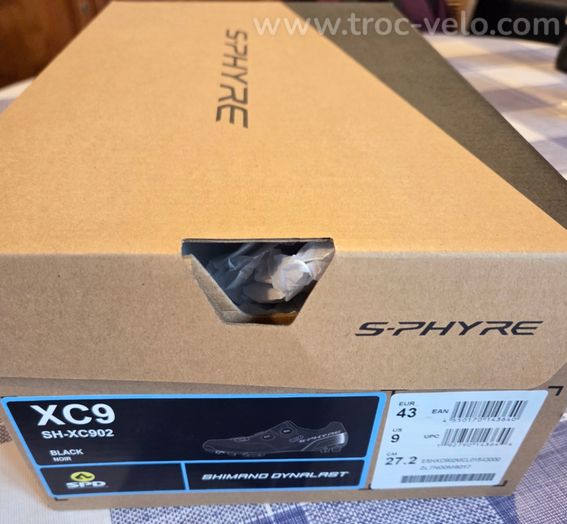 Shimano s phyre xc9 carbone haut de gamme neuves - 2