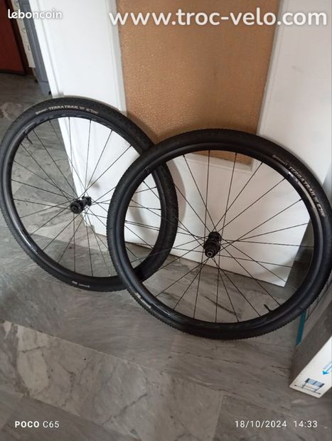 paire de roue fulcrum + pneus tubeless - 6