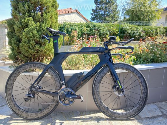CERVELO P5 Dura ace Di2 taille 58 XL 2021 et roues MAVIC COMETE 65 - 3