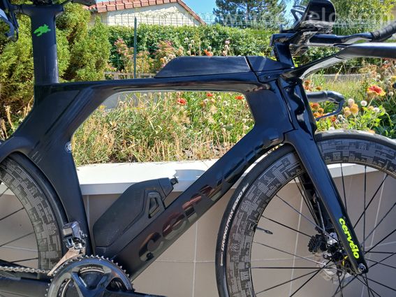 CERVELO P5 Dura ace Di2 taille 58 XL 2021 et roues MAVIC COMETE 65 - 2