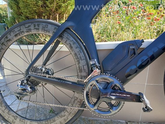 CERVELO P5 Dura ace Di2 taille 58 XL 2021 et roues MAVIC COMETE 65 - 4