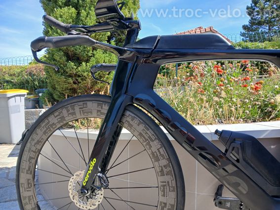 CERVELO P5 Dura ace Di2 taille 58 XL 2021 et roues MAVIC COMETE 65 - 5
