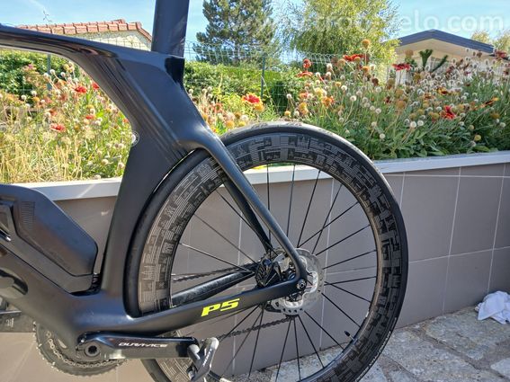 CERVELO P5 Dura ace Di2 taille 58 XL 2021 et roues MAVIC COMETE 65 - 6