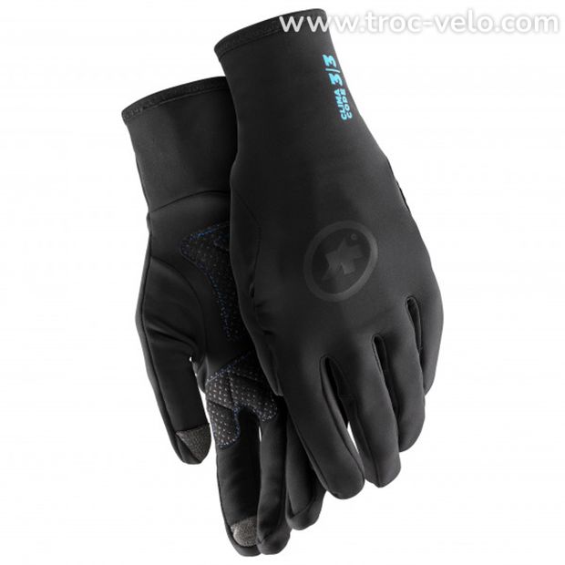 Gants ASSOS WINTER GLOVES EVO BLACK SERIES. - 1