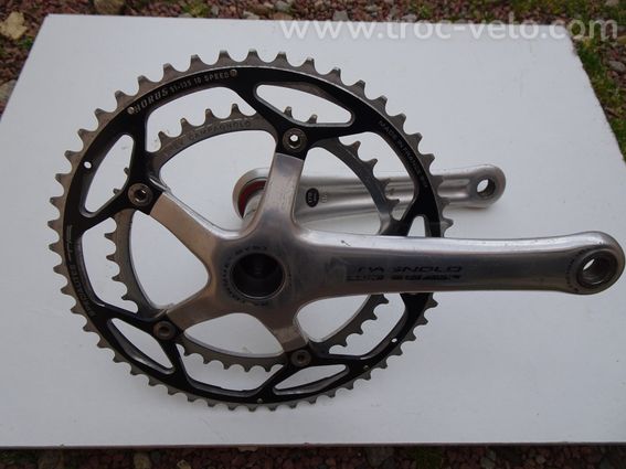 Pédalier CAMPAGNOLO CENTAUR 11 Vitesses - Ultra Torque - 170mm - Plateaux 50/34T - NEUF (démonté)