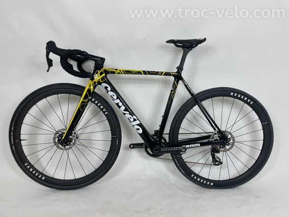 ARRIVAGE EXCEPTIONNEL : CERVELO R5 CX SRAM RED team VISMA Lease A bike taille 54 ( S ) - 2