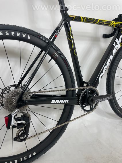 ARRIVAGE EXCEPTIONNEL : CERVELO R5 CX SRAM RED team VISMA Lease A bike taille 54 ( S ) - 5