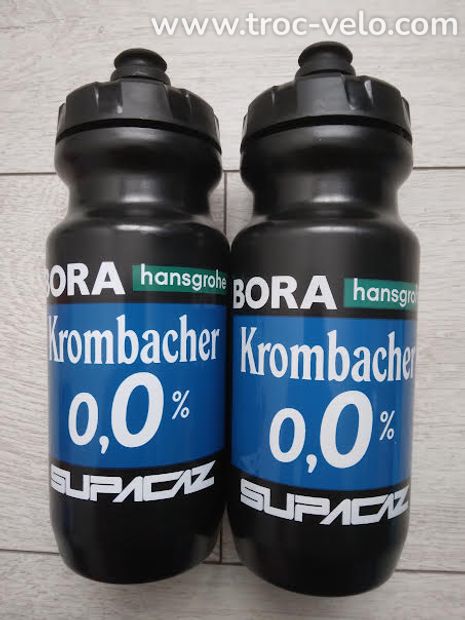 Lot de 2 bidons équipe Bora-Hanshrohe Specialized 2023 Neuf cyclisme vélo vtt course sport hydratation goudre nutrition - 1