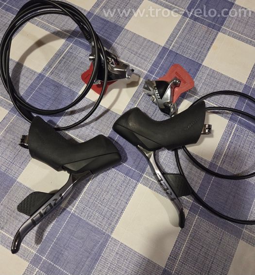 leviers + etriers disques sram red axs presque neufs - 5