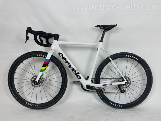 CHAMPION DU MONDE : CERVELO R5 CX SRAM RED team VISMA Lease A bike taille 54 ( S ) - 2