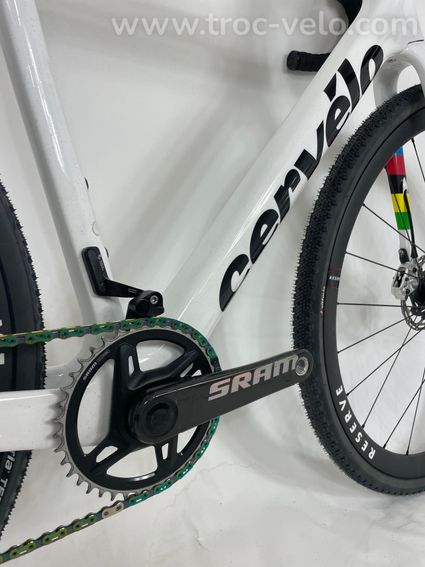 CHAMPION DU MONDE : CERVELO R5 CX SRAM RED team VISMA Lease A bike taille 54 ( S ) - 5