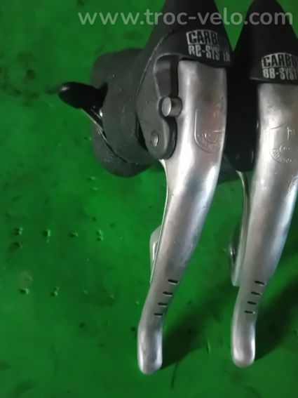 Manettes changement de vitesses campagnolo record 9v reconditionnees - 6
