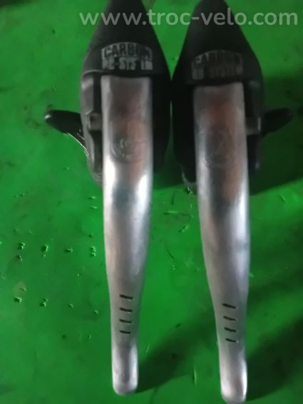Manettes changement de vitesses campagnolo record 9v reconditionnees - 2