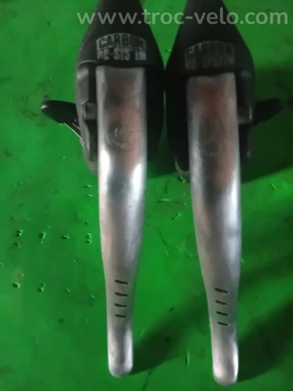 Manettes changement de vitesses campagnolo record 9v reconditionnees - 3