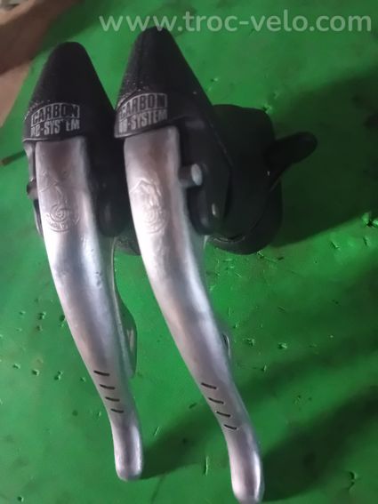 Manettes changement de vitesses campagnolo record 9v reconditionnees - 5