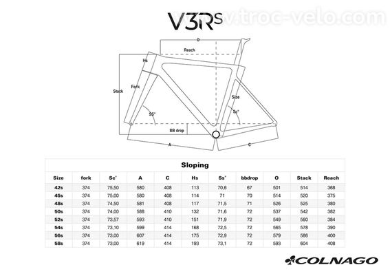 Colnago V3rs Frozen rouge - 12