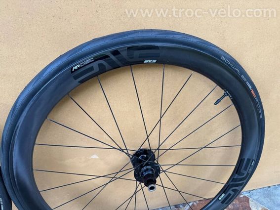 Paire de roues ENVE SES 4.5 AR Disc Carbone 700c avec moyeux Chris King ! - 2