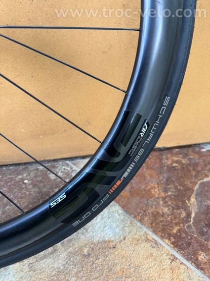 Paire de roues ENVE SES 4.5 AR Disc Carbone 700c avec moyeux Chris King ! - 3