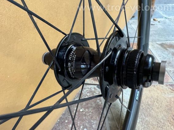 Paire de roues ENVE SES 4.5 AR Disc Carbone 700c avec moyeux Chris King ! - 6