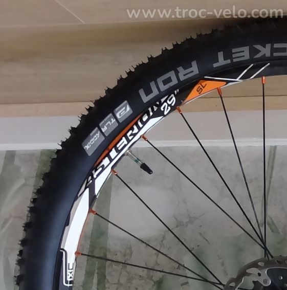 Paire de roues Asterion VTT 29" complètes prêtes à rouler - 3