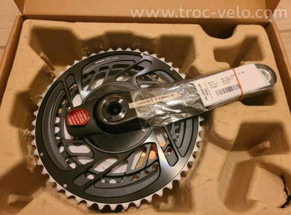 Pédalier SRAM Force AXS D2 Quarq avec capteur de puissance intégré